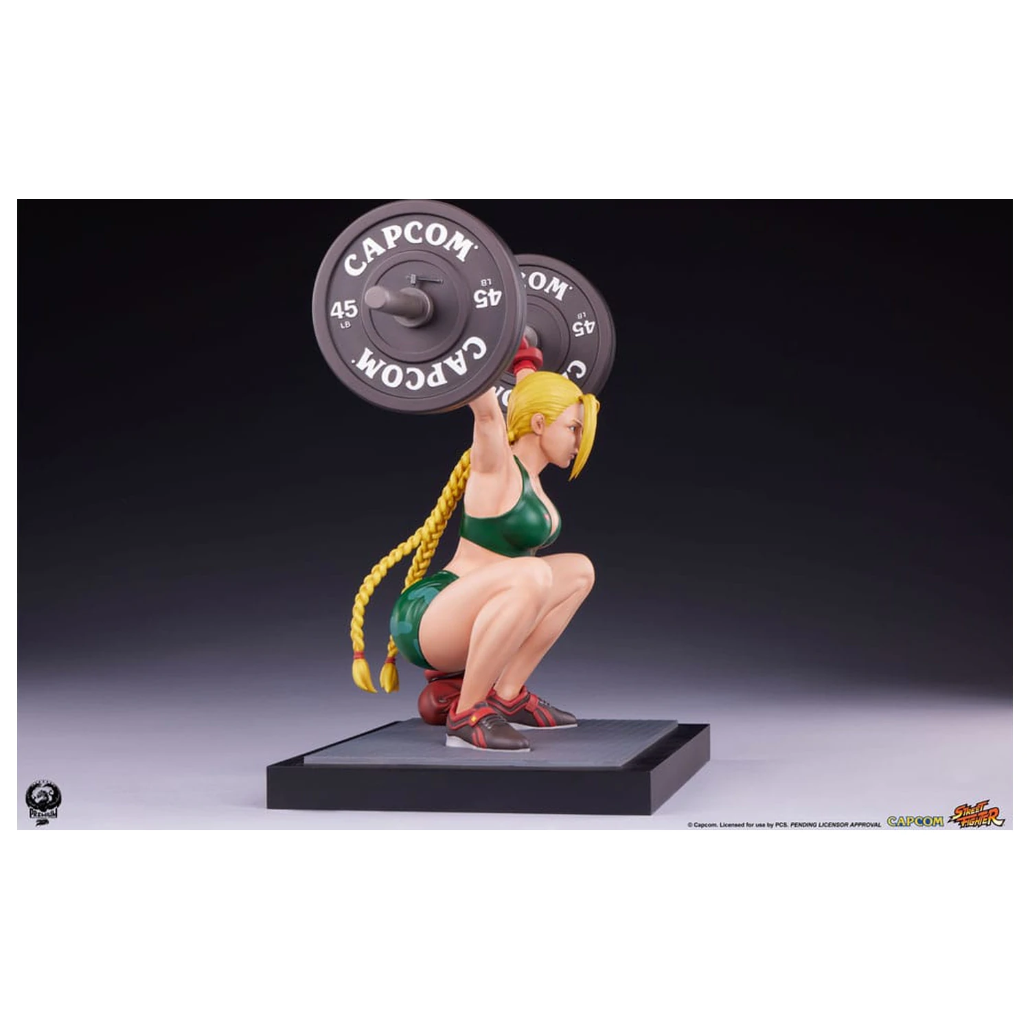 Street Fighter Premier Series kip 1/4 Cammy: Powerlifting 41 cm fotografija izdelka