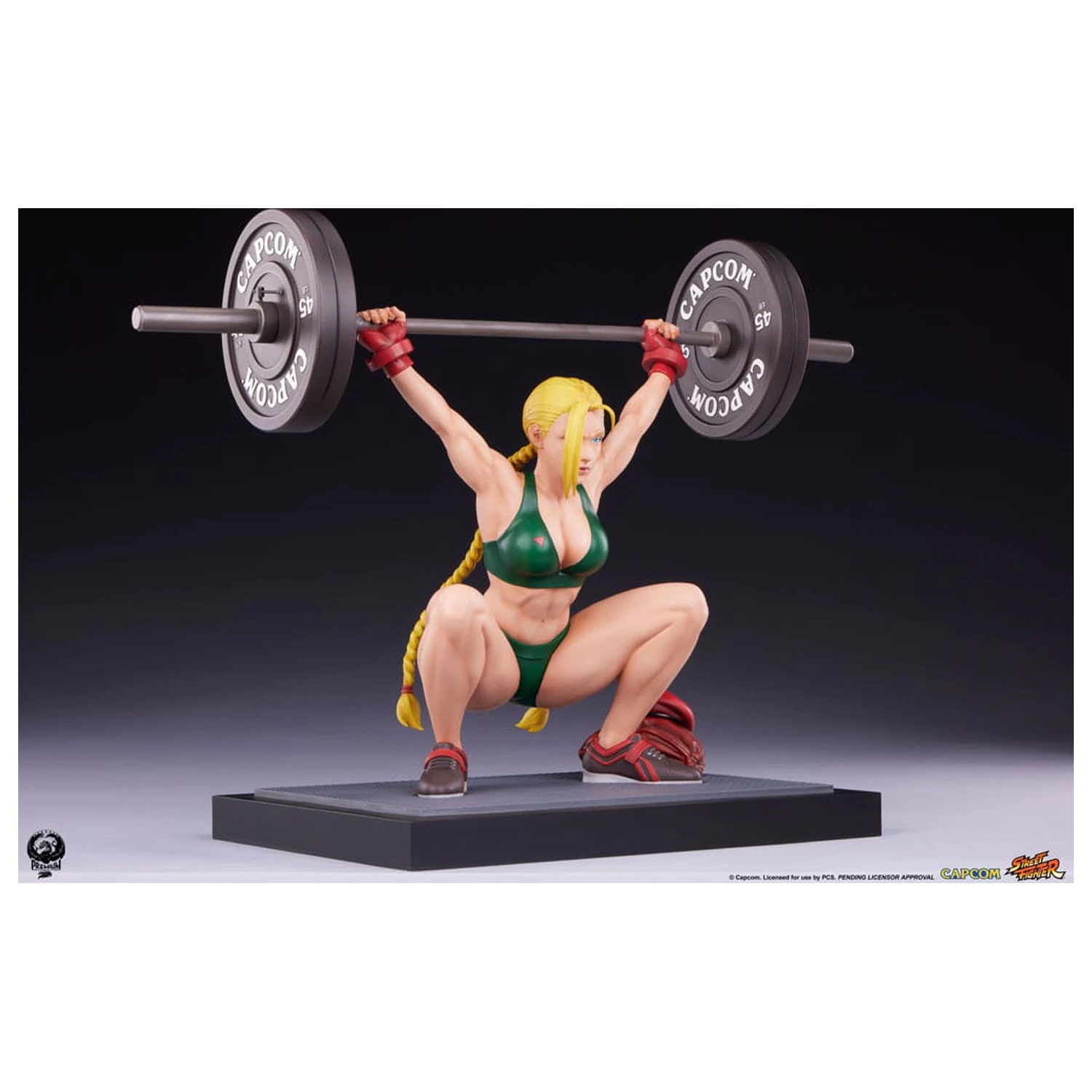 Street Fighter Premier Series kip 1/4 Cammy: Powerlifting 41 cm fotografija izdelka