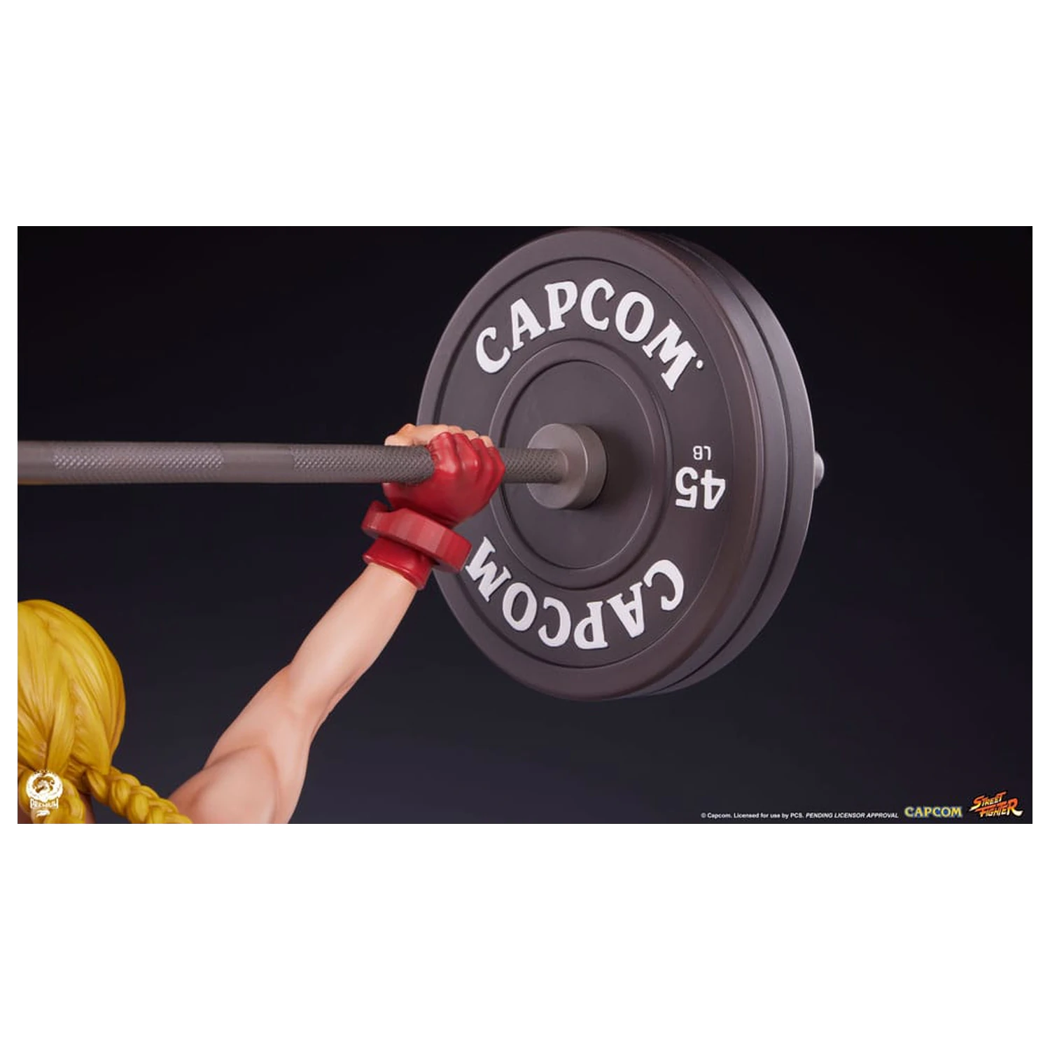 Street Fighter Premier Series kip 1/4 Cammy: Powerlifting 41 cm fotografija izdelka