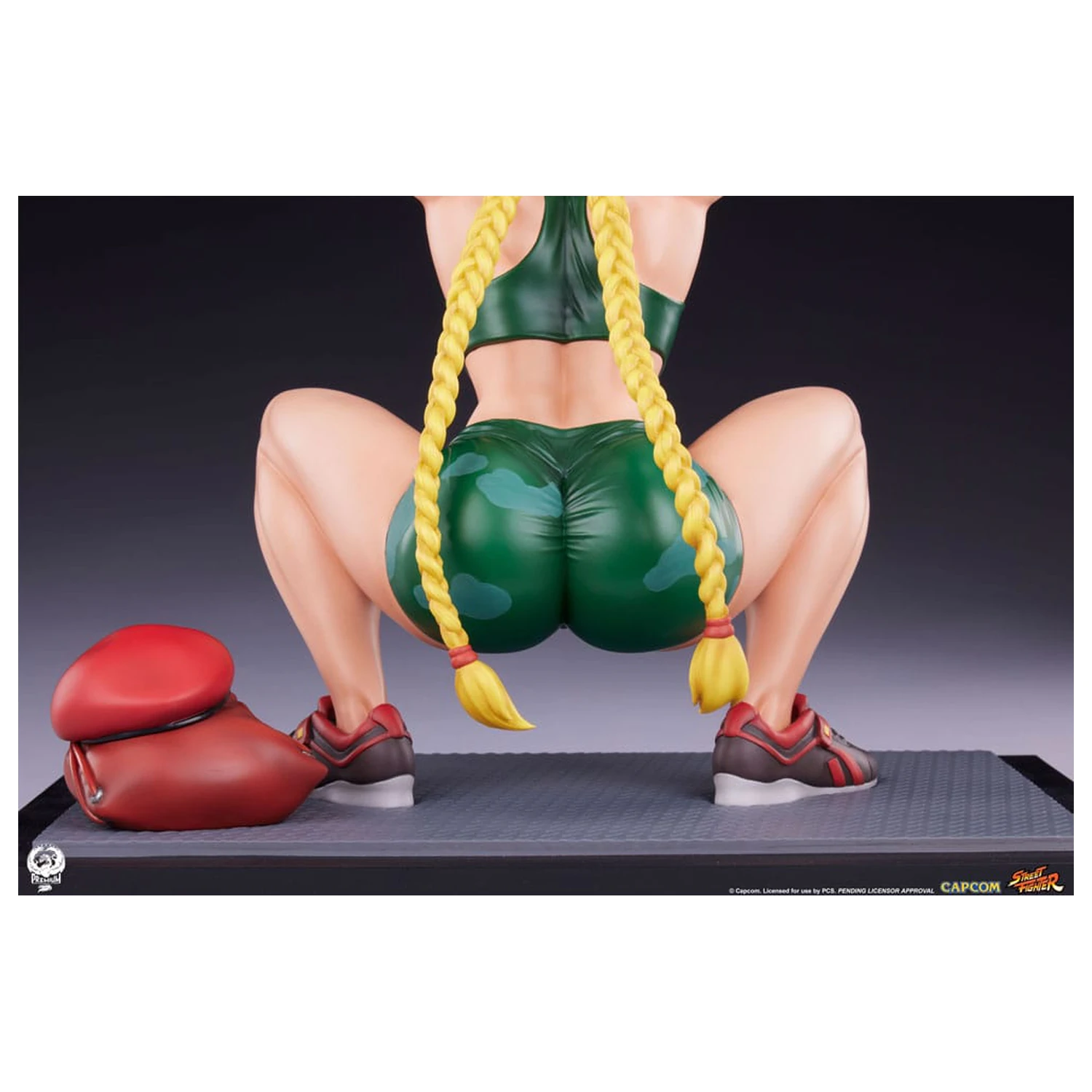 Street Fighter Premier Series kip 1/4 Cammy: Powerlifting 41 cm fotografija izdelka