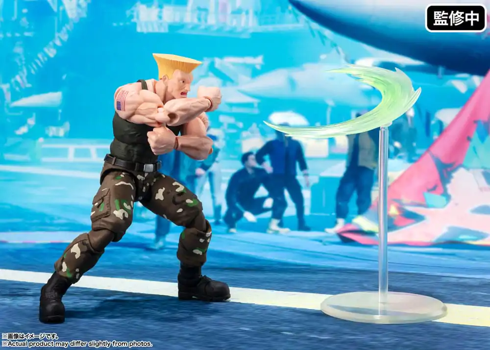 Street Fighter S.H. Figuarts Akcijska Figura Guile -Outfit 2- 16 cm fotografija izdelka