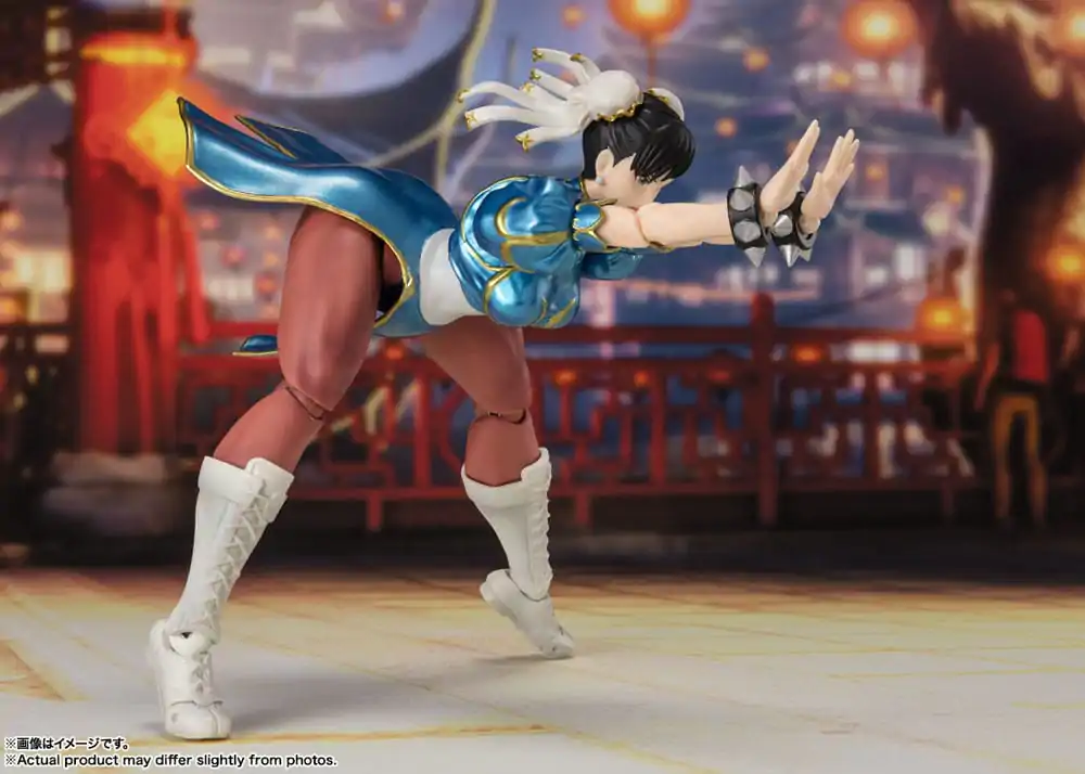 Street Fighter S.H. Figuarts Akcijska figura Chun-Li (Outfit 2) 15 cm fotografija izdelka