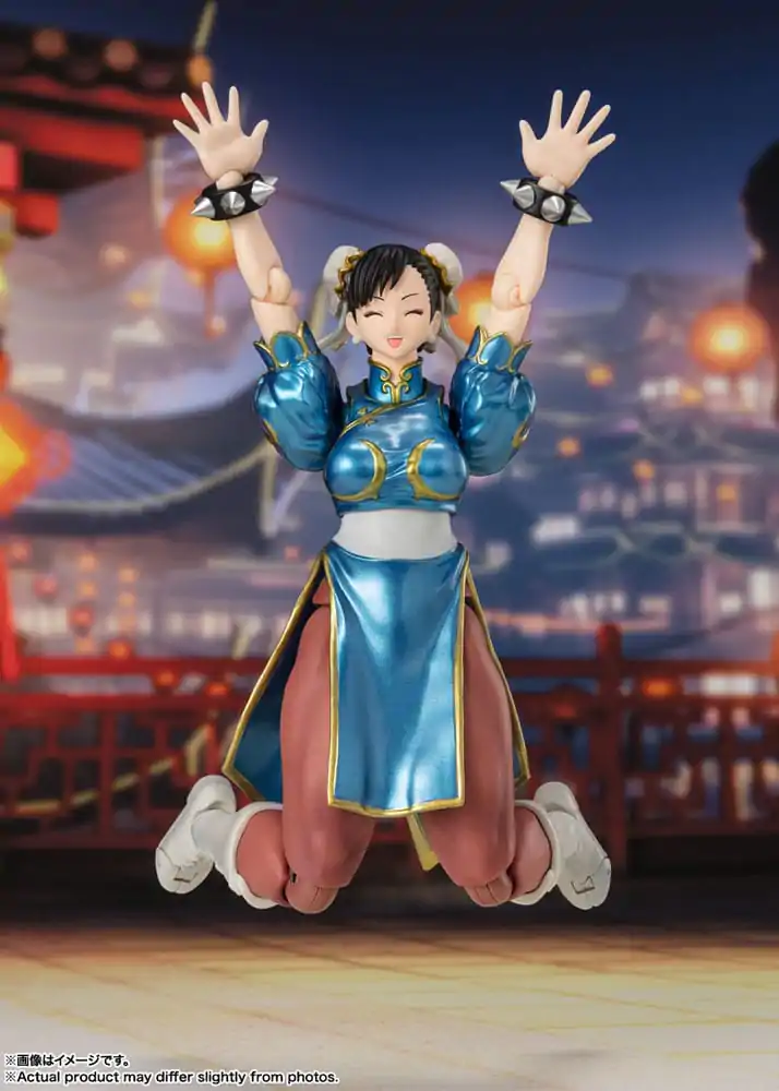 Street Fighter S.H. Figuarts Akcijska figura Chun-Li (Outfit 2) 15 cm fotografija izdelka