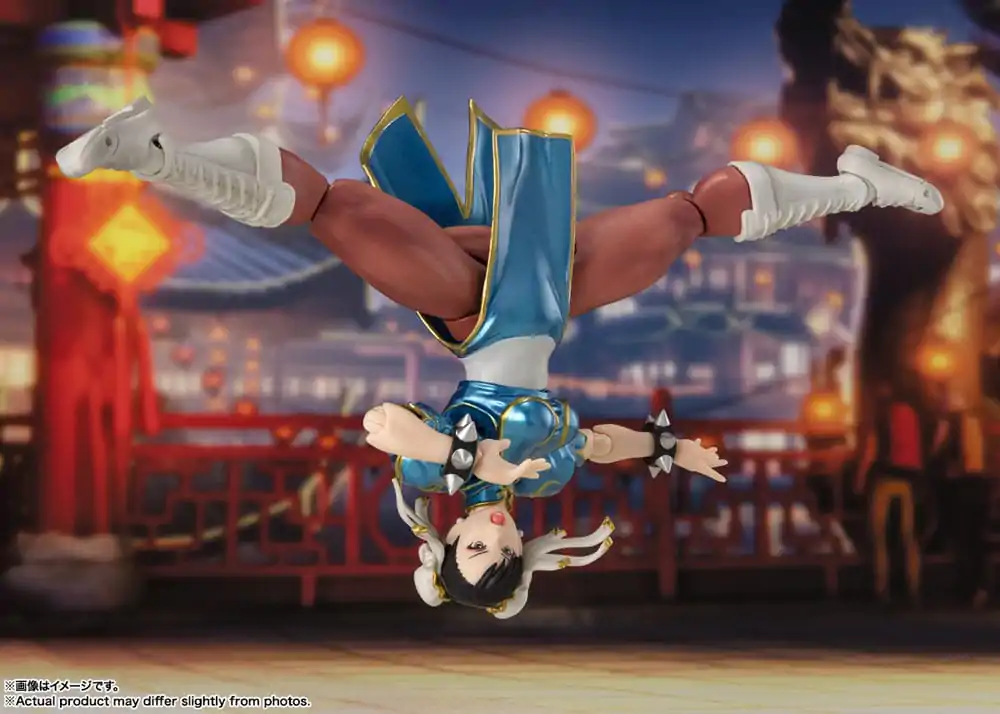 Street Fighter S.H. Figuarts Akcijska figura Chun-Li (Outfit 2) 15 cm fotografija izdelka