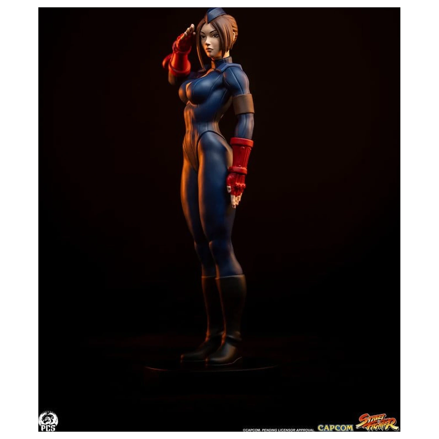 Street Fighter Street Jam Kipi 1/10 Sagat & Juli 24 cm fotografija izdelka