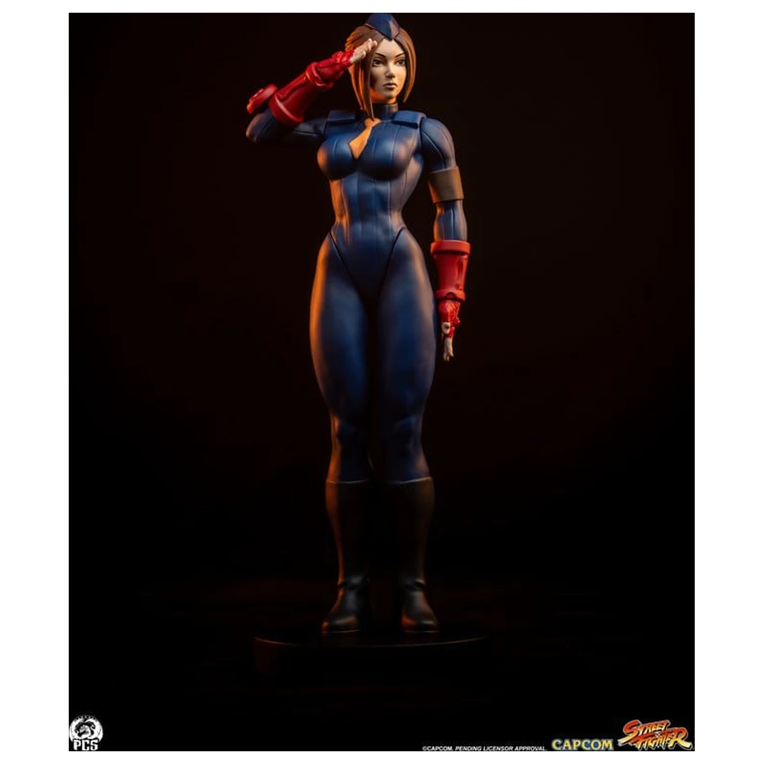 Street Fighter Street Jam Kipi 1/10 Sagat & Juli 24 cm fotografija izdelka