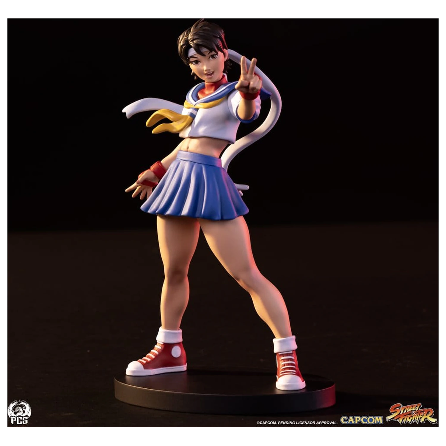 Street Fighter Street Jam Kipi 1/10 Sakura & Sodom 22 cm fotografija izdelka