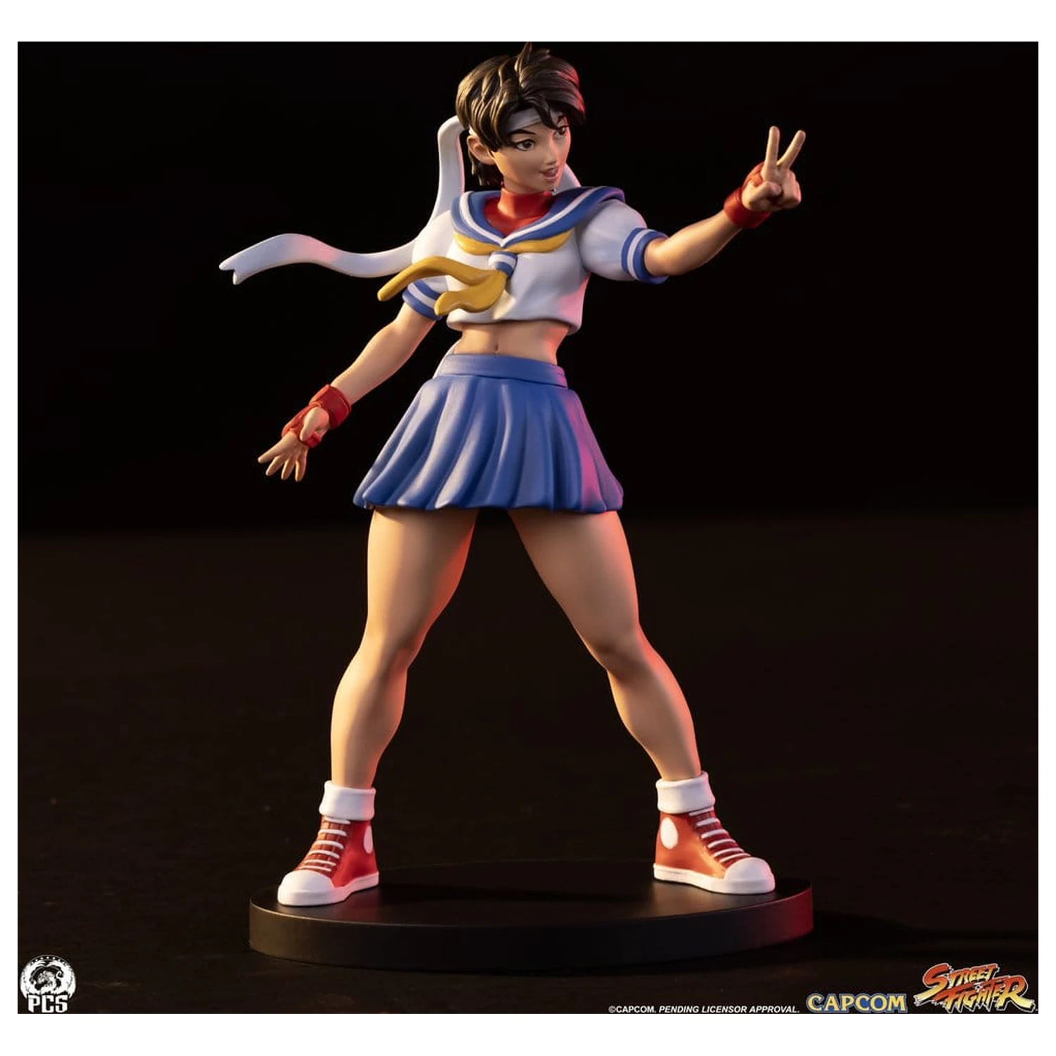 Street Fighter Street Jam Kipi 1/10 Sakura & Sodom 22 cm fotografija izdelka