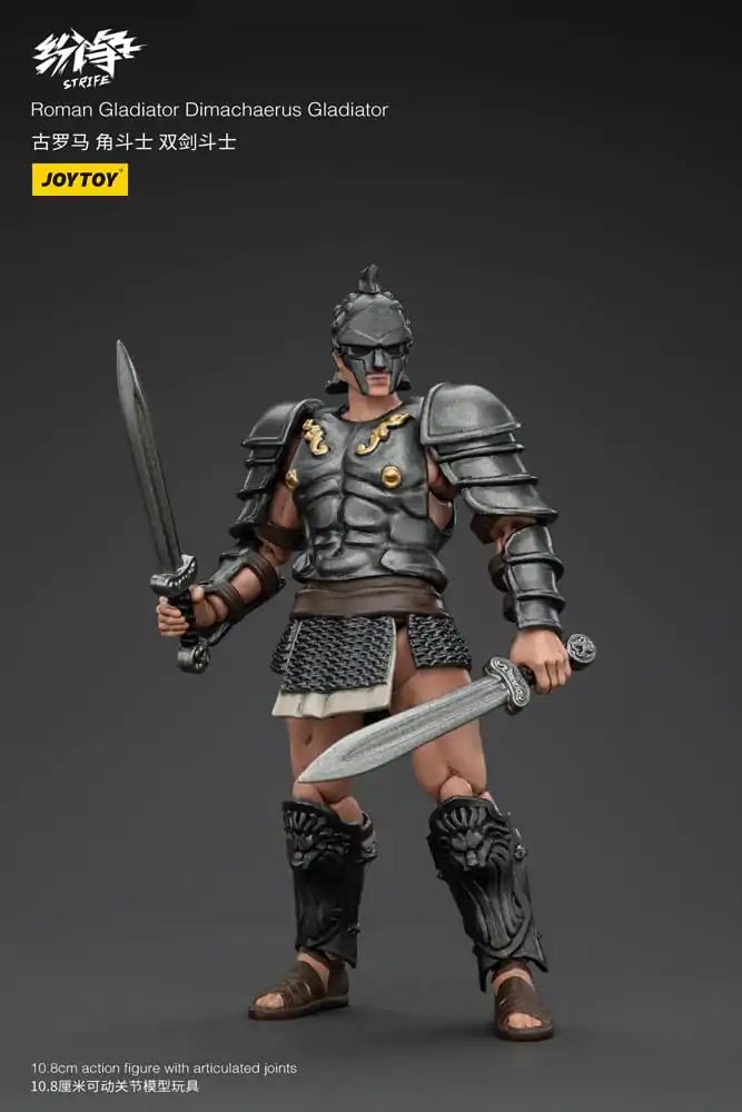 Akcijska figura Strife 1/18 Rimski gladiator Dimachaerus Gladiator 11 cm fotografija izdelka