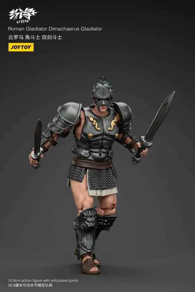 Akcijska figura Strife 1/18 Rimski gladiator Dimachaerus Gladiator 11 cm fotografija izdelka