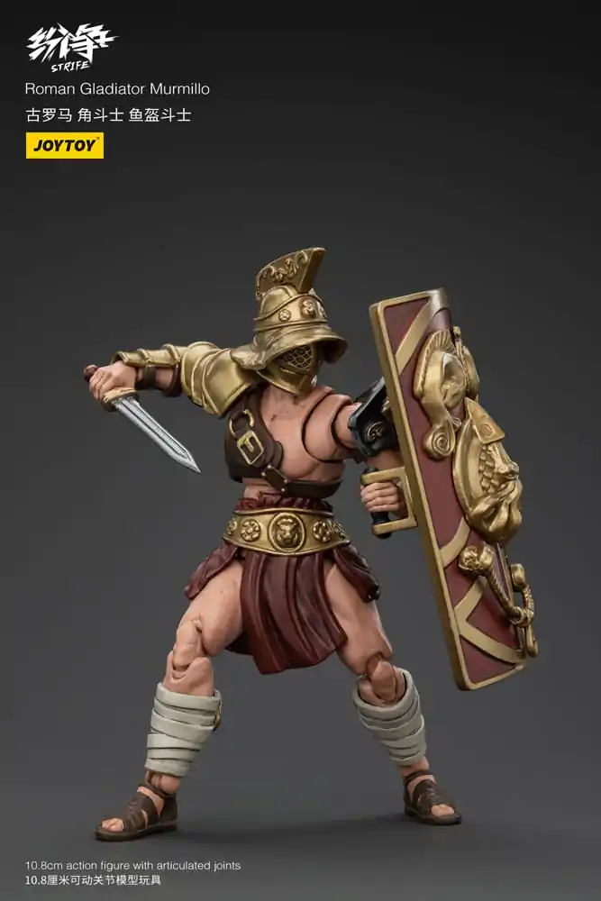 Akcijska figura Strife 1/18 Rimski gladiator Murmillo 11 cm fotografija izdelka