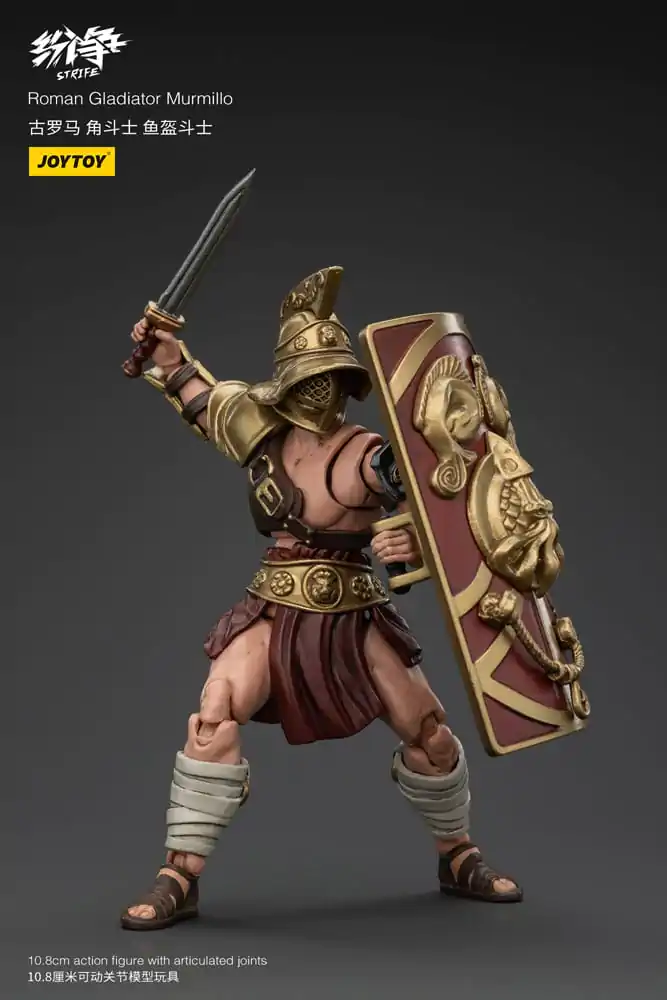 Akcijska figura Strife 1/18 Rimski gladiator Murmillo 11 cm fotografija izdelka