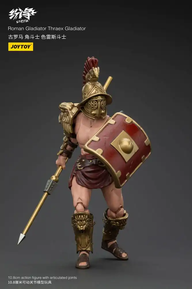 Akcijska figura Strife 1/18 Rimski gladiator Thraex Gladiator 11 cm fotografija izdelka