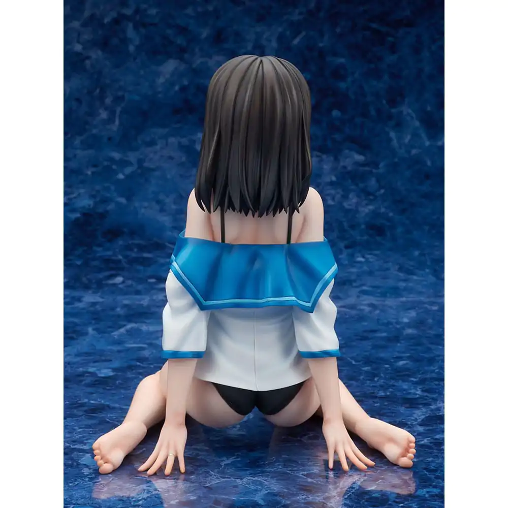 Strike the Blood Final PVC Kip 1/4 Yukina Himeragi Black Lingerie Ver. 22 cm fotografija izdelka