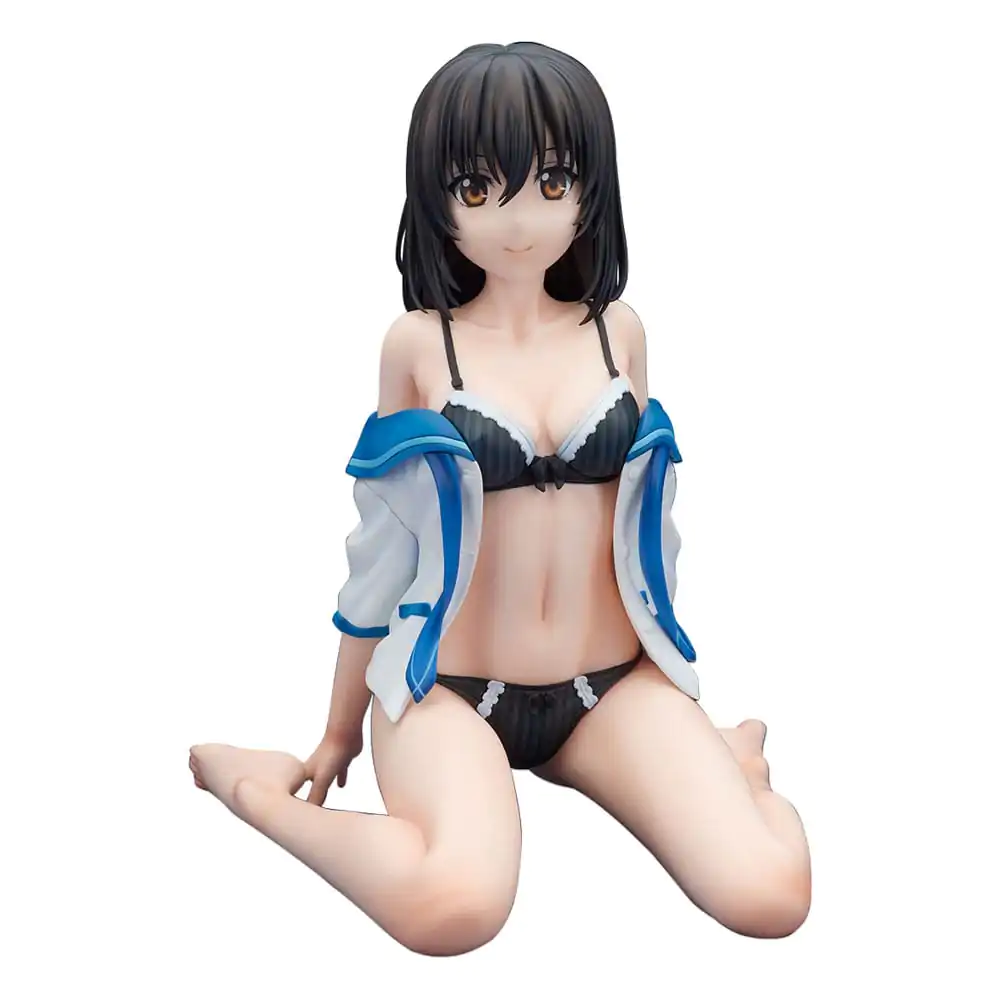 Strike the Blood Final PVC Kip 1/4 Yukina Himeragi Black Lingerie Ver. 22 cm fotografija izdelka