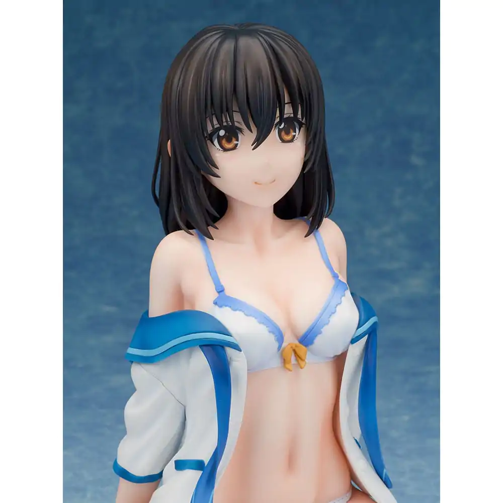 Strike the Blood Final PVC Kip 1/4 Yukina Himeragi White Lingerie Ver. 22 cm fotografija izdelka