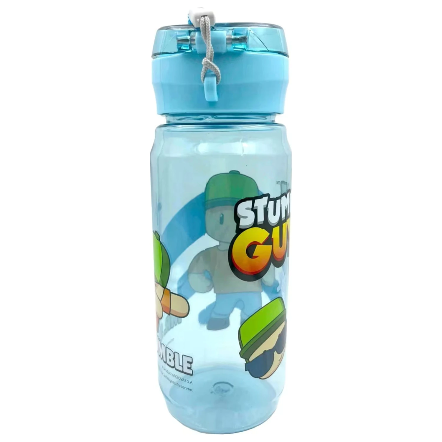 Stumble Guys All Day plastična steklenica za vodo z obešalnikom 600 ml fotografija izdelka