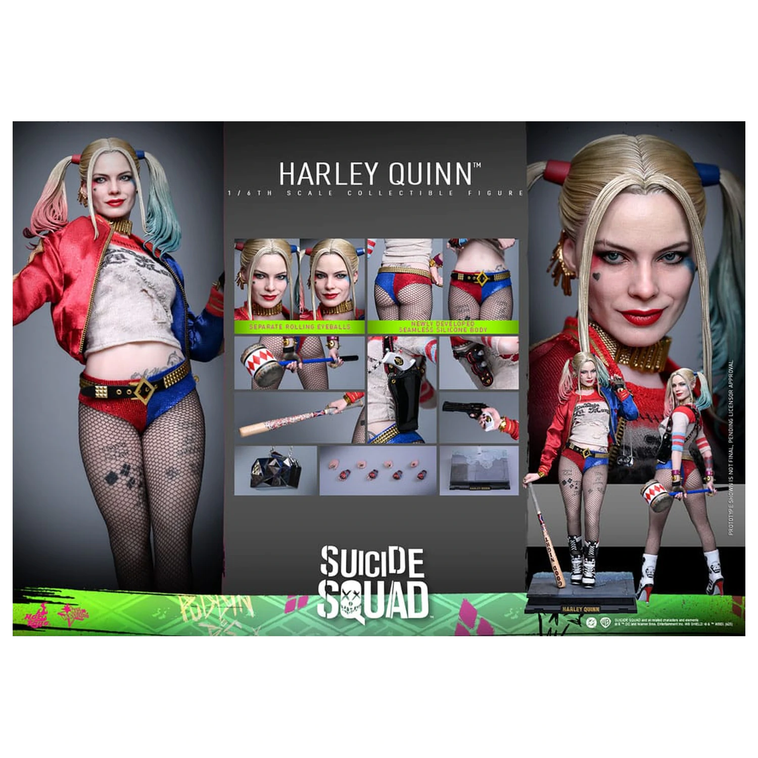 Suicide Squad Movie Masterpiece akcijska figura 1/6 Harley Quinn 29 cm fotografija izdelka