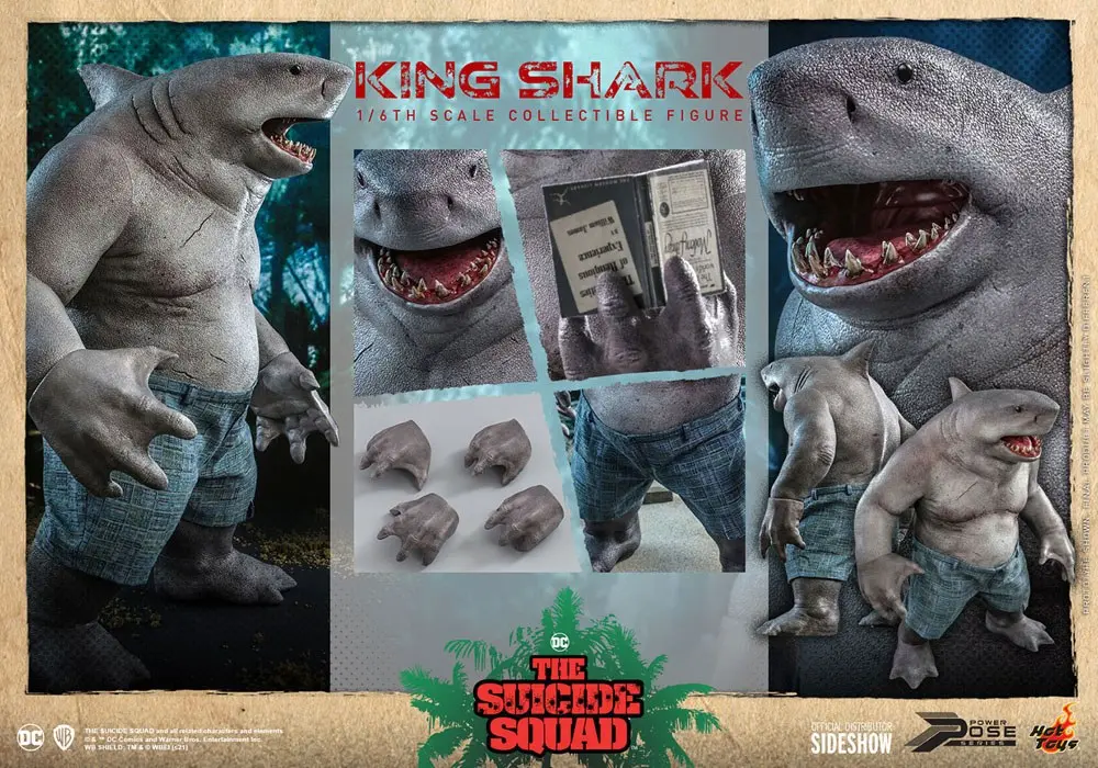 Suicide Squad Movie Masterpiece akcijska figura 1/6 King Shark 35 cm fotografija izdelka