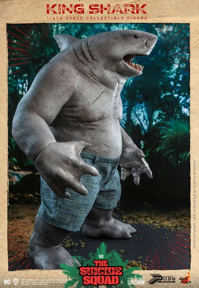 Suicide Squad Movie Masterpiece akcijska figura 1/6 King Shark 35 cm fotografija izdelka