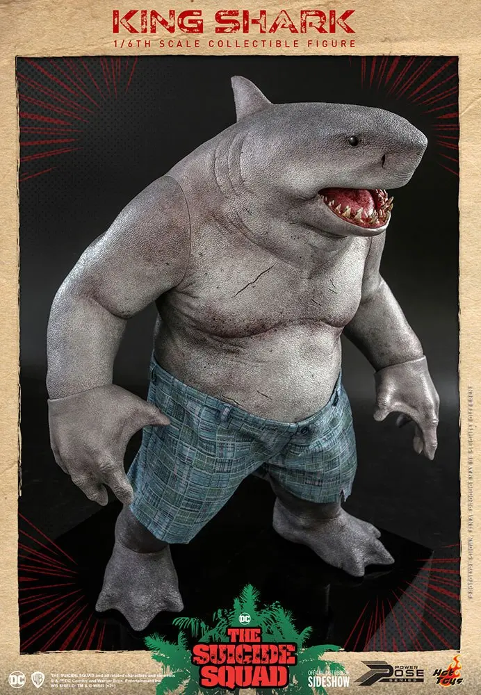 Suicide Squad Movie Masterpiece akcijska figura 1/6 King Shark 35 cm fotografija izdelka