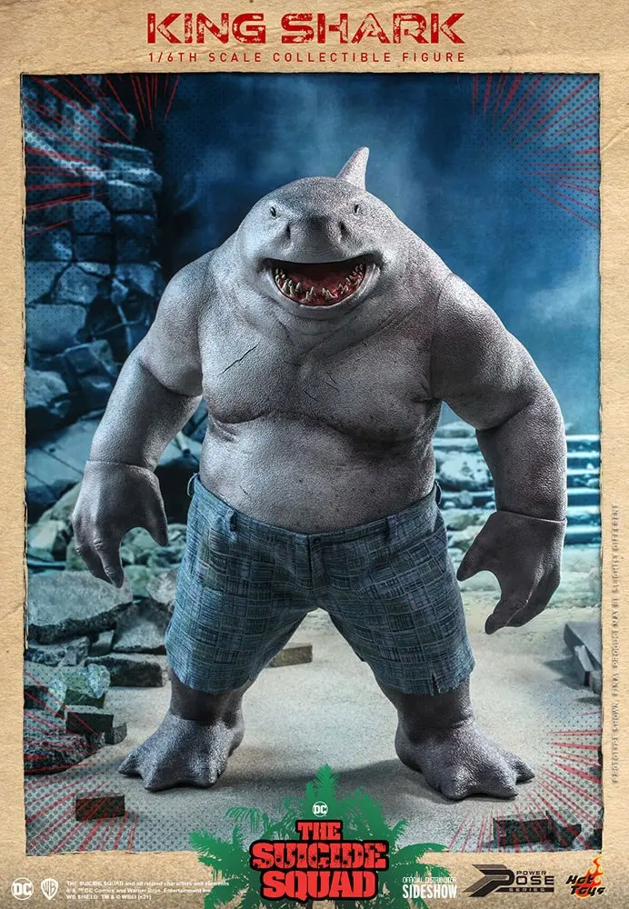 Suicide Squad Movie Masterpiece akcijska figura 1/6 King Shark 35 cm fotografija izdelka