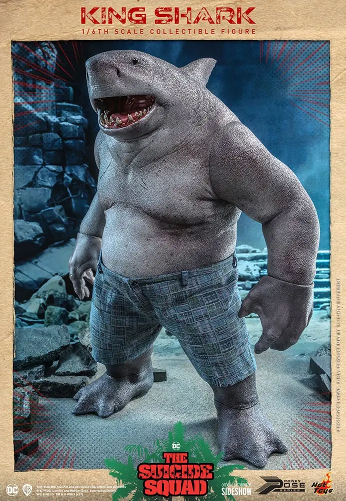 Suicide Squad Movie Masterpiece akcijska figura 1/6 King Shark 35 cm fotografija izdelka