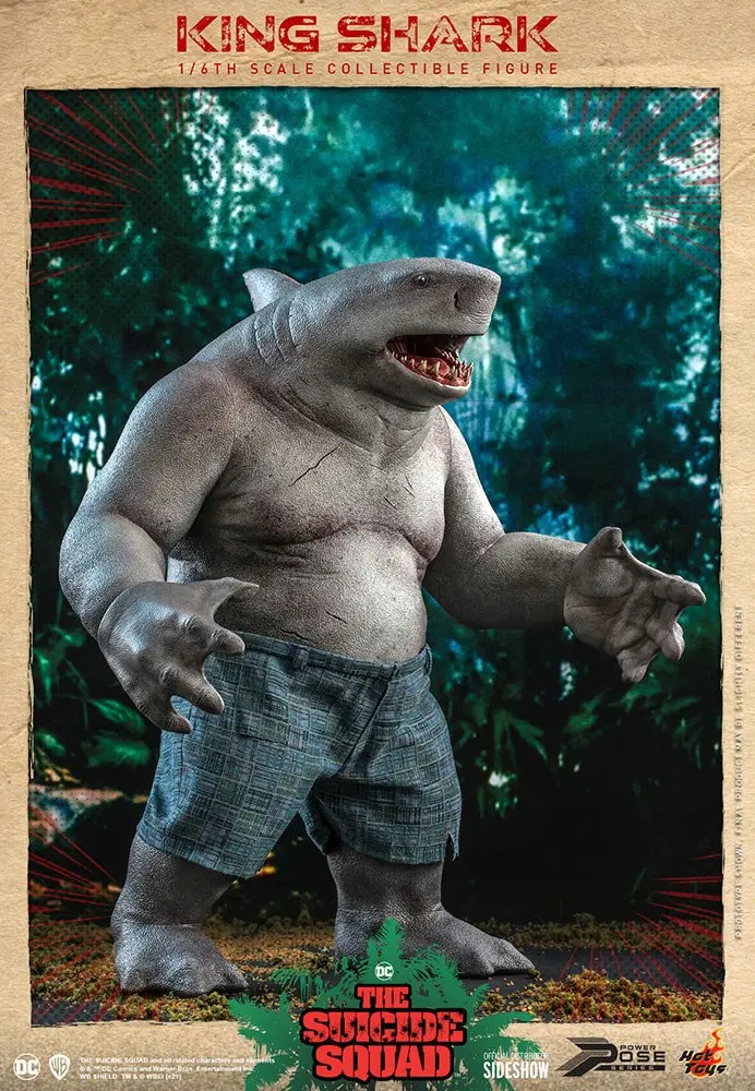 Suicide Squad Movie Masterpiece akcijska figura 1/6 King Shark 35 cm fotografija izdelka