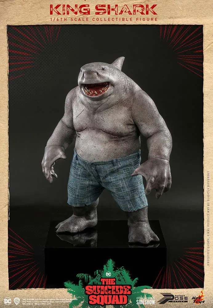 Suicide Squad Movie Masterpiece akcijska figura 1/6 King Shark 35 cm fotografija izdelka