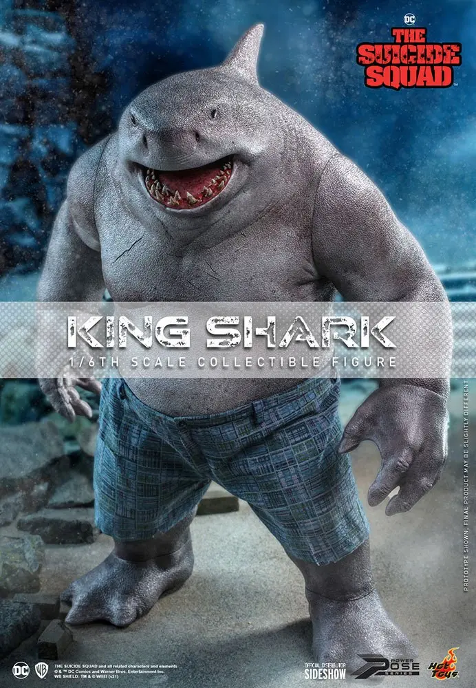 Suicide Squad Movie Masterpiece akcijska figura 1/6 King Shark 35 cm fotografija izdelka