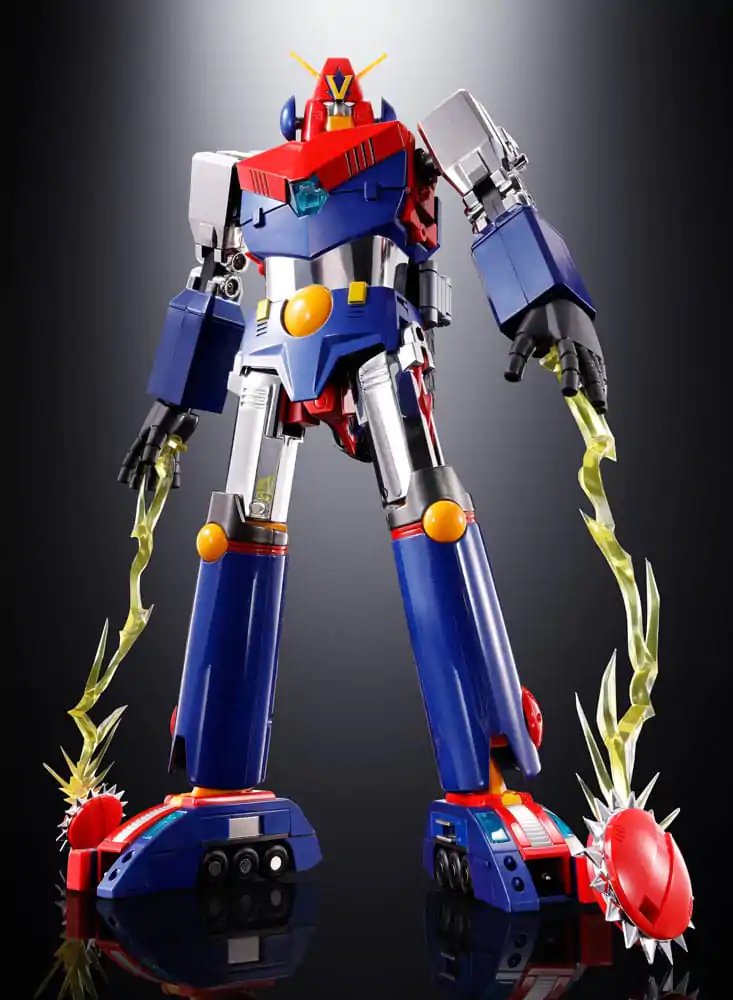 Super Electromagnetic Machine Voltes V Soul of Chogokin Diecast akcijska figura GX31-SP Com-Battler V Chogokin 50th Anniversary Ver. 25 cm fotografija izdelka