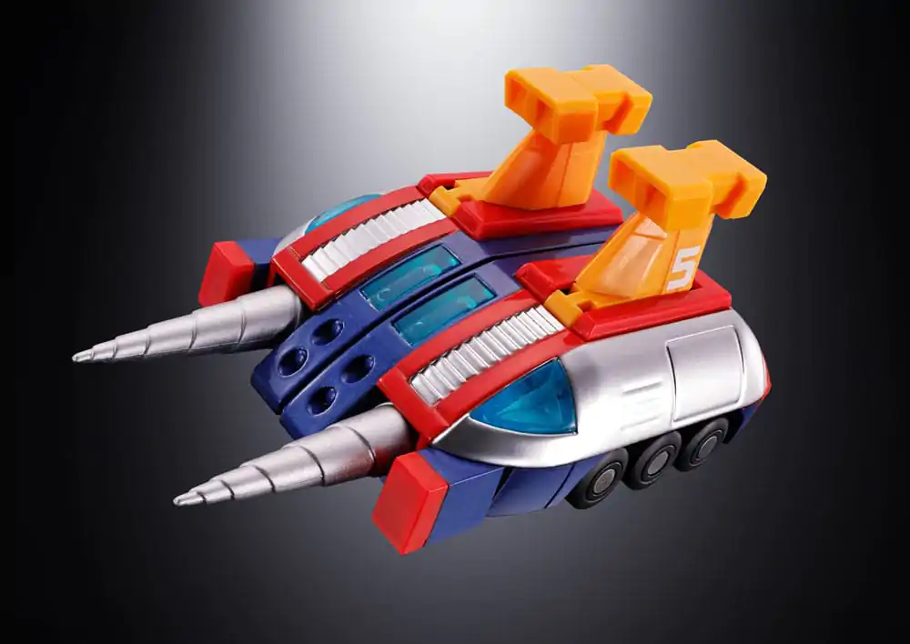 Super Electromagnetic Machine Voltes V Soul of Chogokin Diecast akcijska figura GX31-SP Com-Battler V Chogokin 50th Anniversary Ver. 25 cm fotografija izdelka