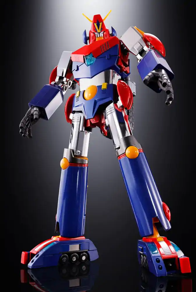 Super Electromagnetic Machine Voltes V Soul of Chogokin Diecast akcijska figura GX31-SP Com-Battler V Chogokin 50th Anniversary Ver. 25 cm fotografija izdelka