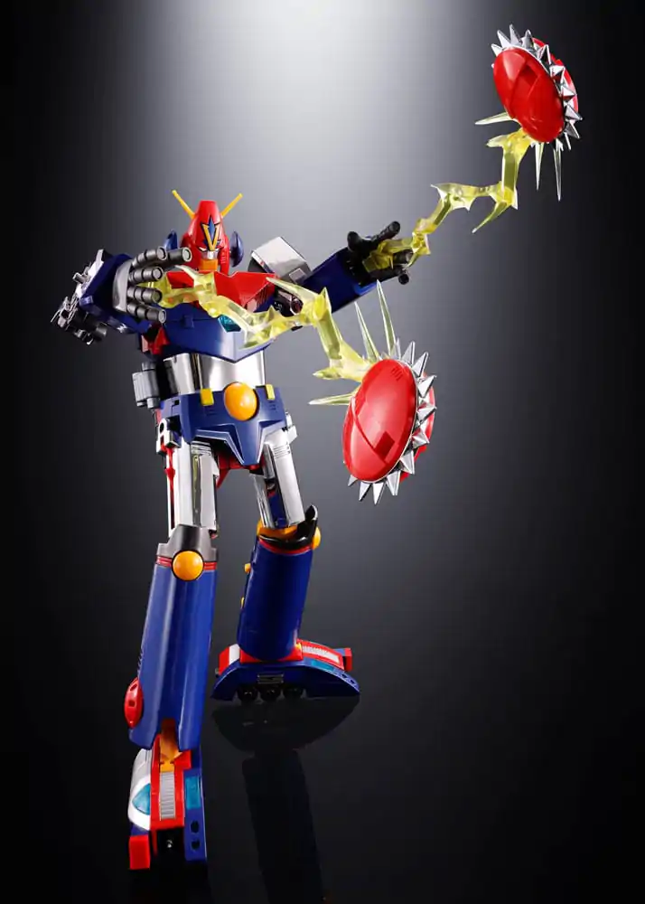 Super Electromagnetic Machine Voltes V Soul of Chogokin Diecast akcijska figura GX31-SP Com-Battler V Chogokin 50th Anniversary Ver. 25 cm fotografija izdelka