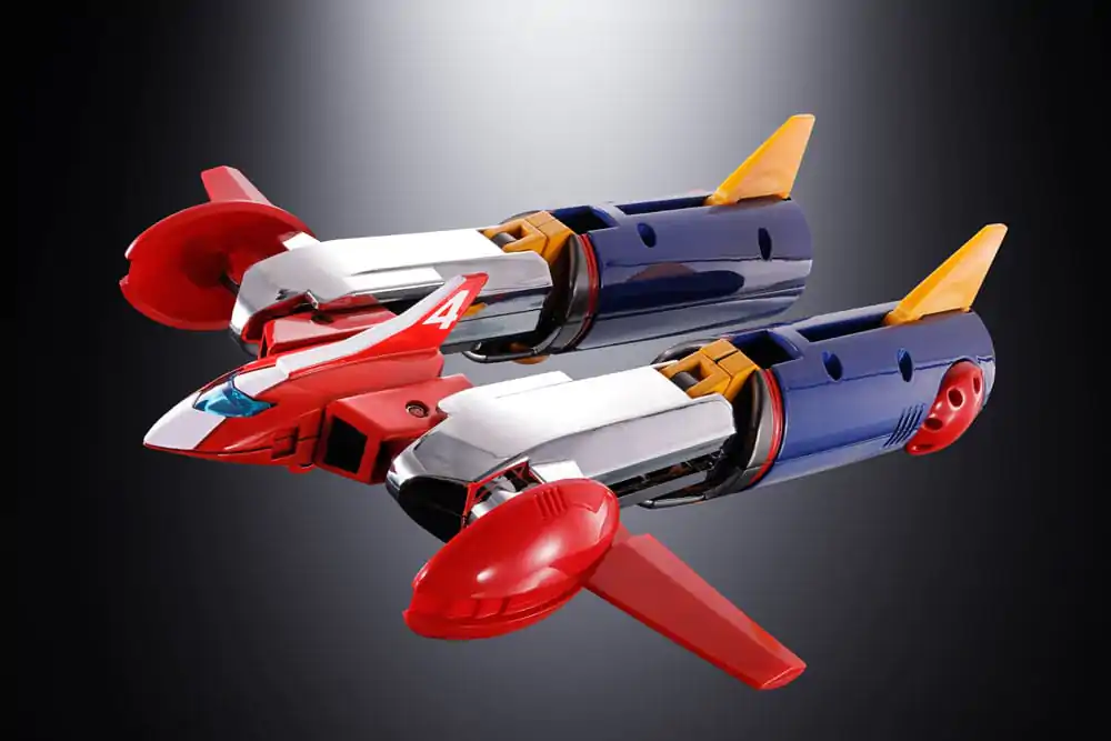 Super Electromagnetic Machine Voltes V Soul of Chogokin Diecast akcijska figura GX31-SP Com-Battler V Chogokin 50th Anniversary Ver. 25 cm fotografija izdelka