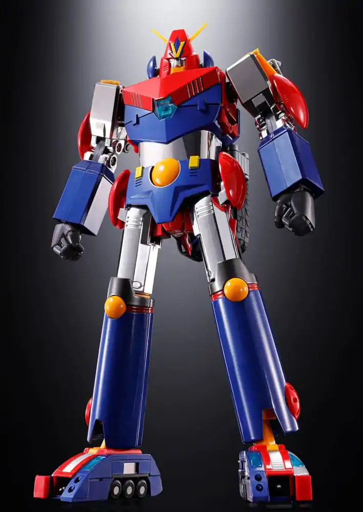 Super Electromagnetic Machine Voltes V Soul of Chogokin Diecast akcijska figura GX31-SP Com-Battler V Chogokin 50th Anniversary Ver. 25 cm fotografija izdelka