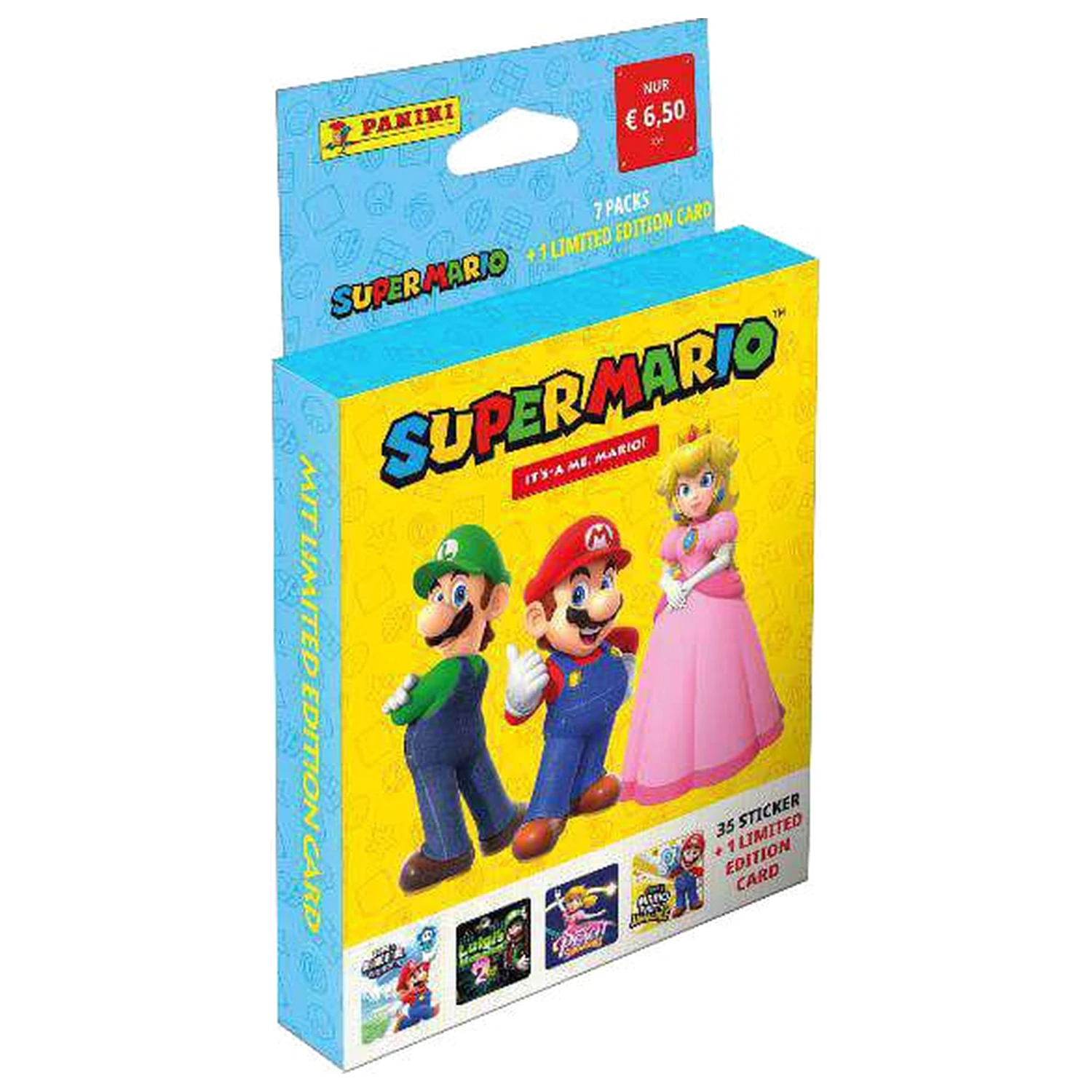 Super Mario 2 zbirka nalepk Eco-Blister *nemška različica* fotografija izdelka