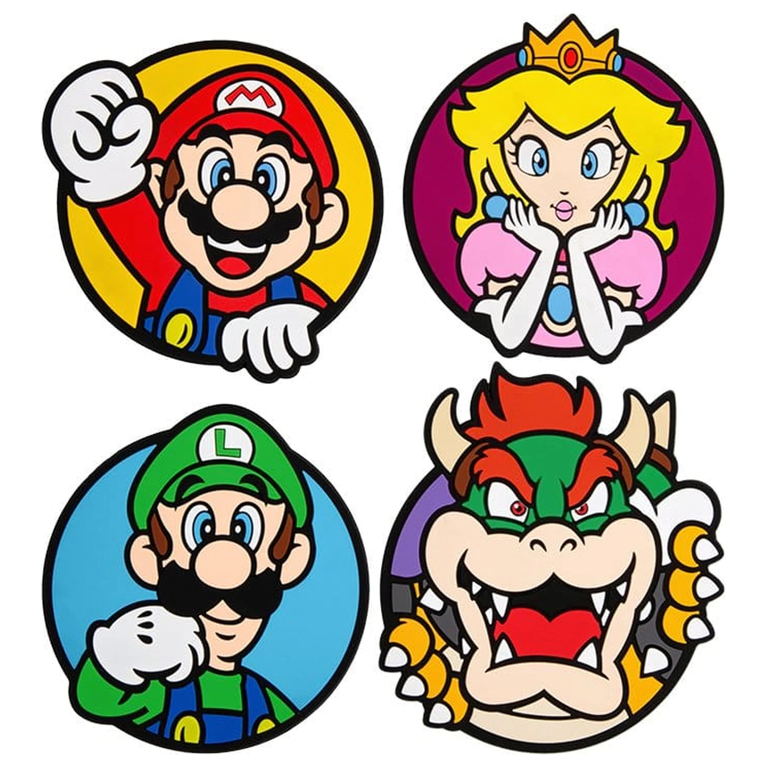 Super Mario podstavki 4-Pack fotografija izdelka
