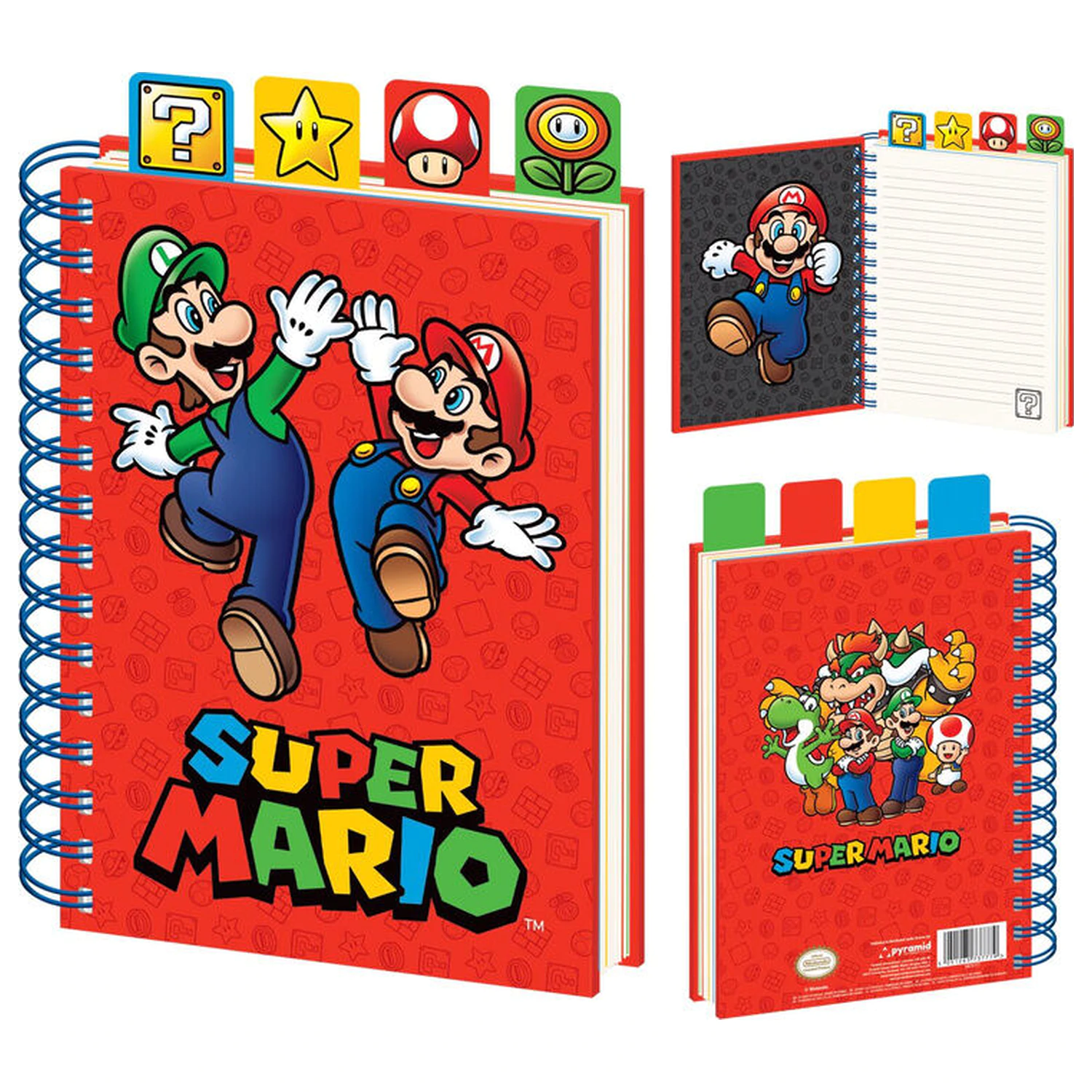 Super Mario zvezek A5 fotografija izdelka