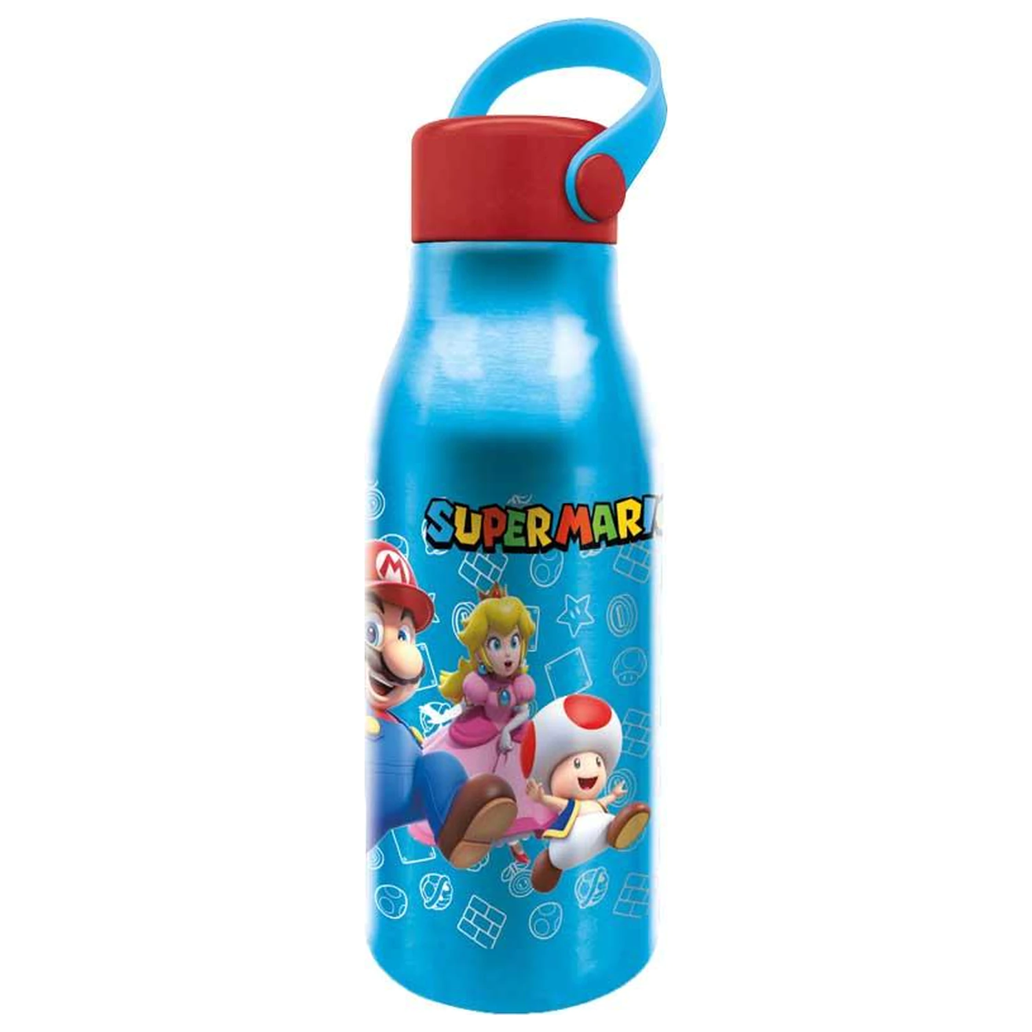 Super Mario Aluminijasta steklenička z ročajem 760ml fotografija izdelka