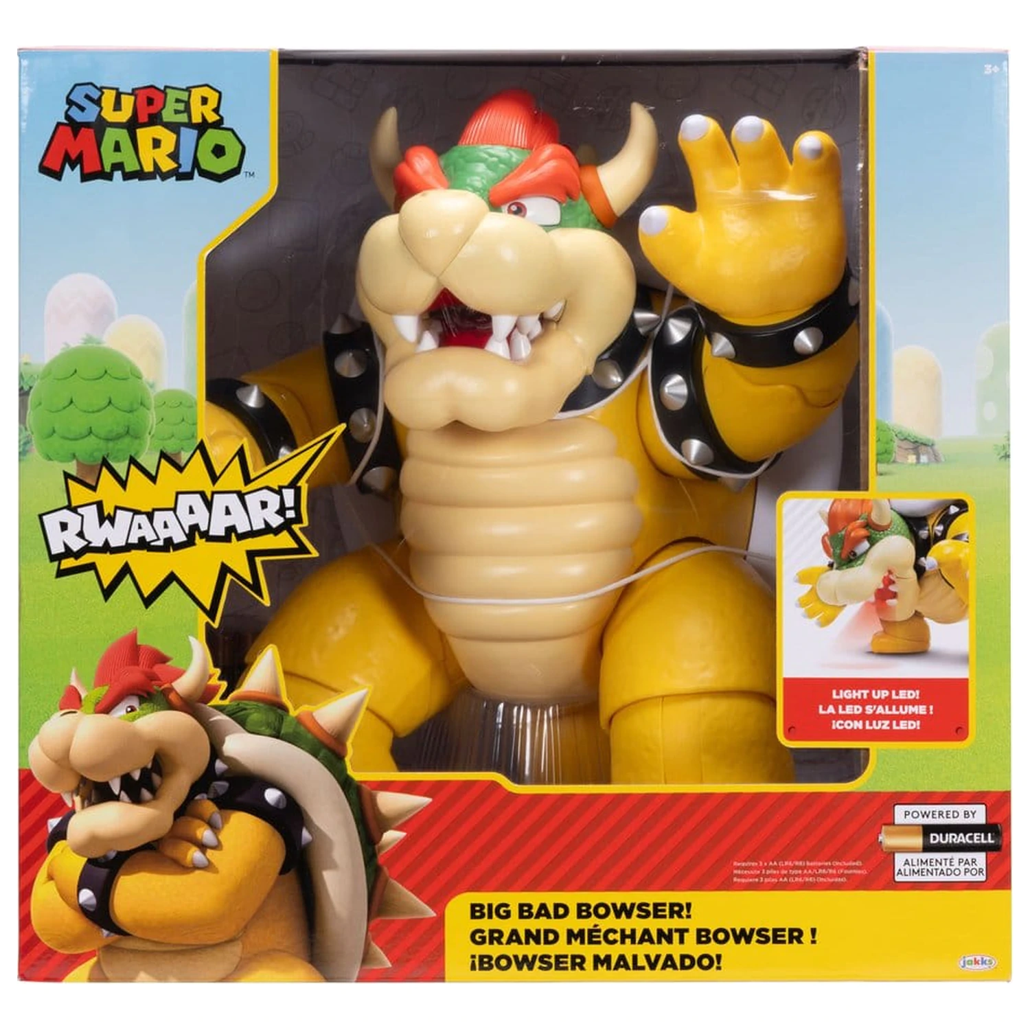Super Mario akcijska figura Big Bad Bowser 30 cm fotografija izdelka