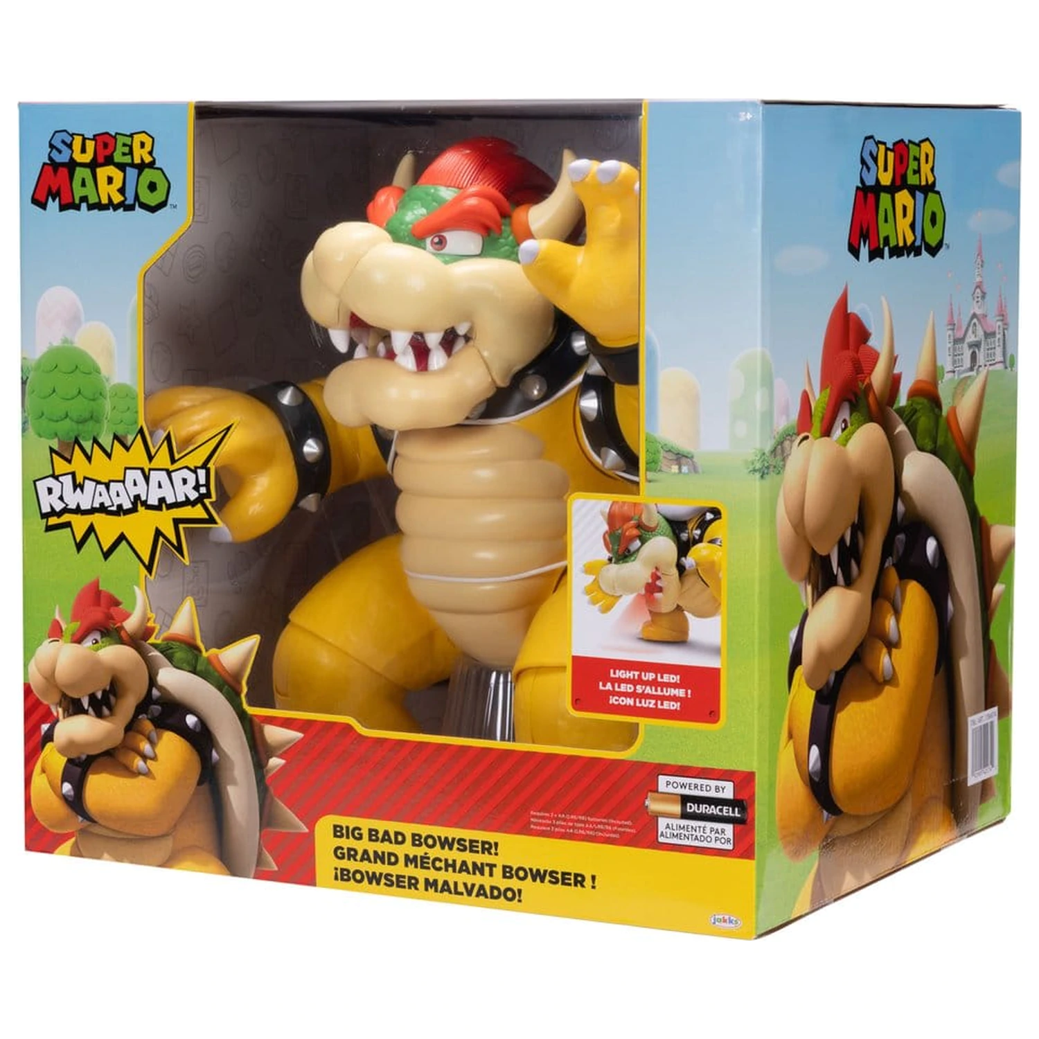 Super Mario akcijska figura Big Bad Bowser 30 cm fotografija izdelka