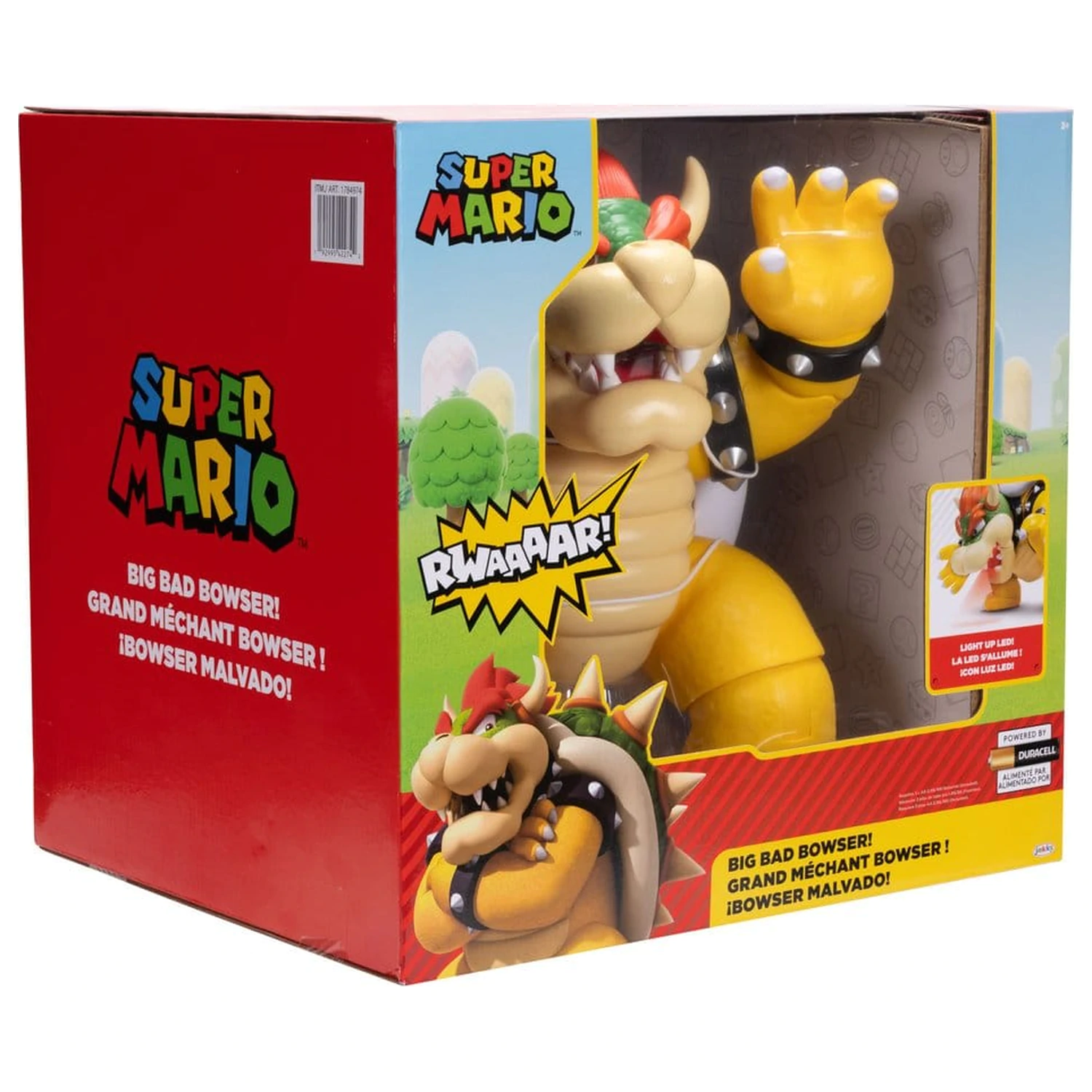 Super Mario akcijska figura Big Bad Bowser 30 cm fotografija izdelka