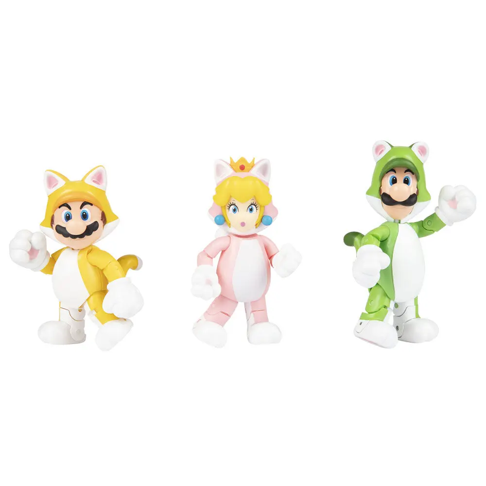 Super Mario Bros paket 3 figure 10 cm fotografija izdelka