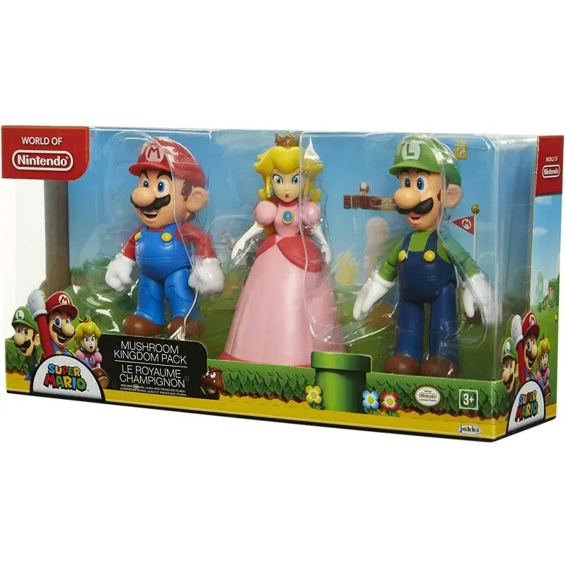 Super Mario Bros paket 3 figurice 10 cm fotografija izdelka