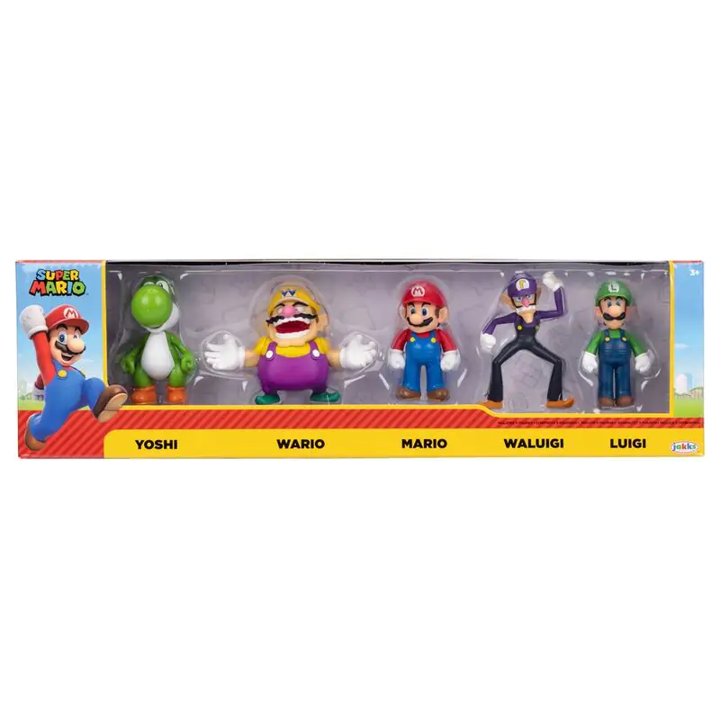 Super Mario Bros blister 5 figuric 6 cm fotografija izdelka