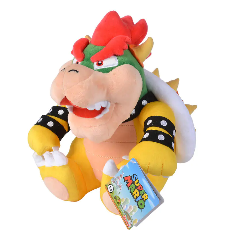 Super Mario Bros Bowser plišasta igrača 30 cm fotografija izdelka