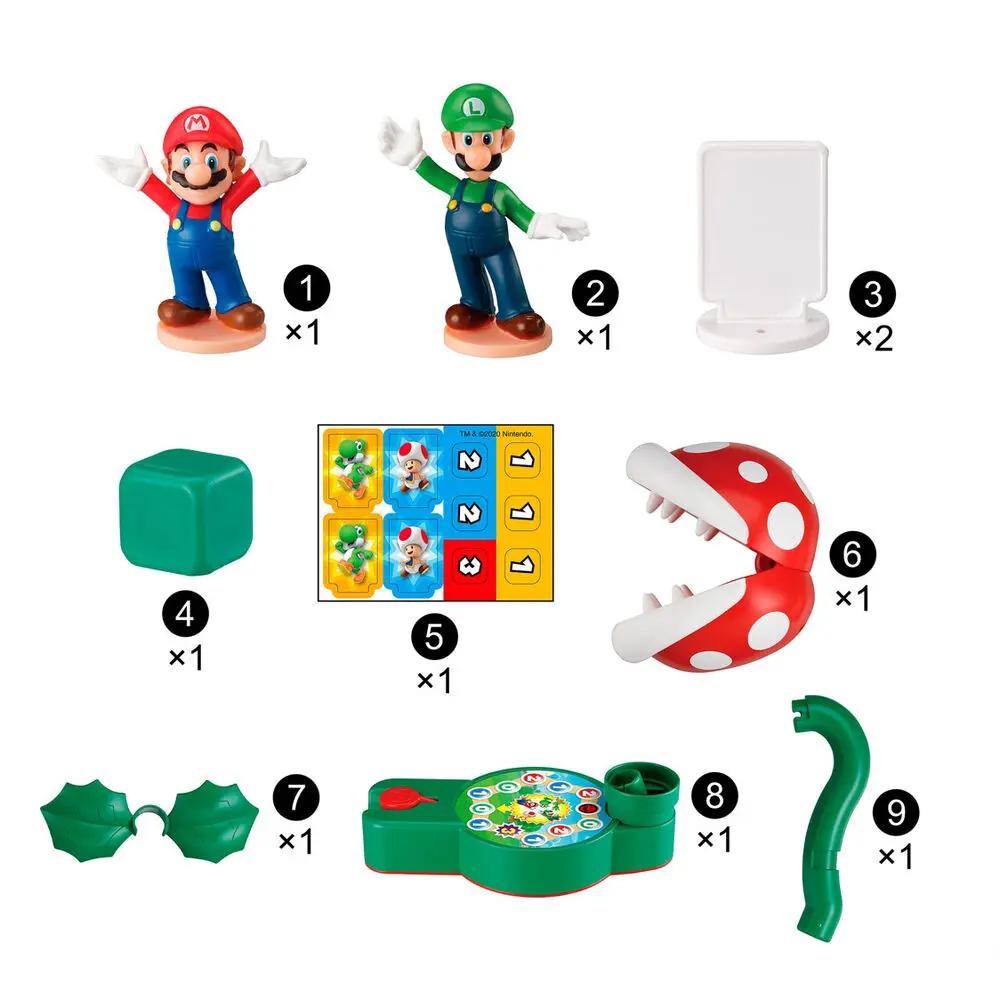 Super Mario Bros Piranha Plant igralni komplet fotografija izdelka