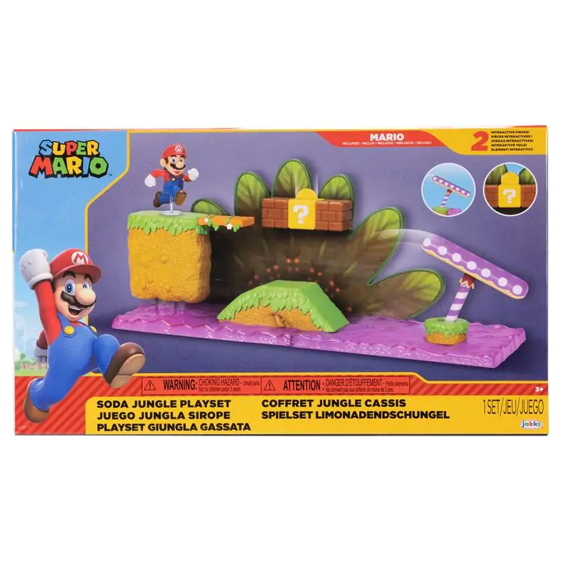 Super Mario Bros Soda Jungle igralni set  fotografija izdelka