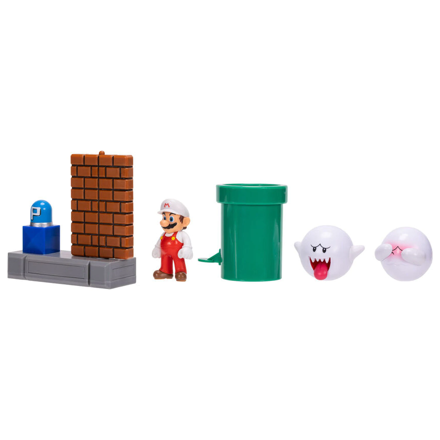 Super Mario Bros Vrteča se figura diorama fotografija izdelka